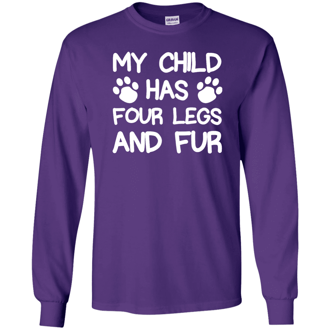 Four Legs And Fur - Long Sleeve T Shirt.