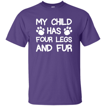 Four Legs And Fur - T Shirt.