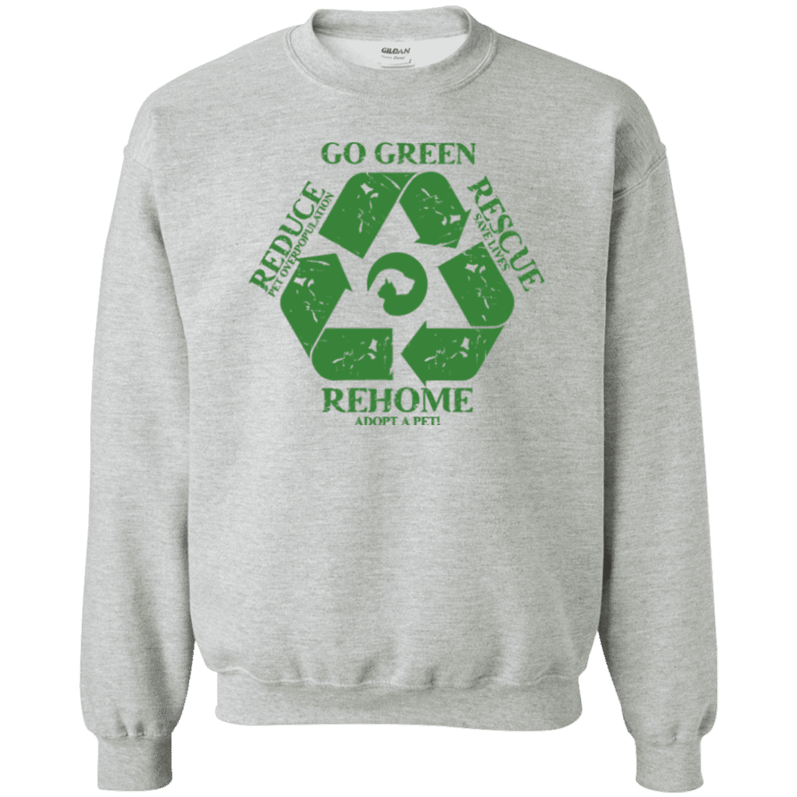 Go Green - Sweatshirt.