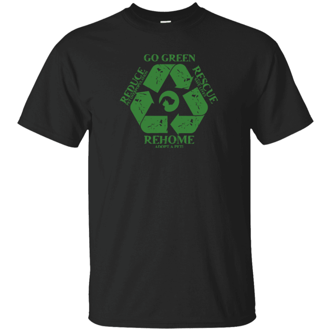 Go Green - T Shirt.