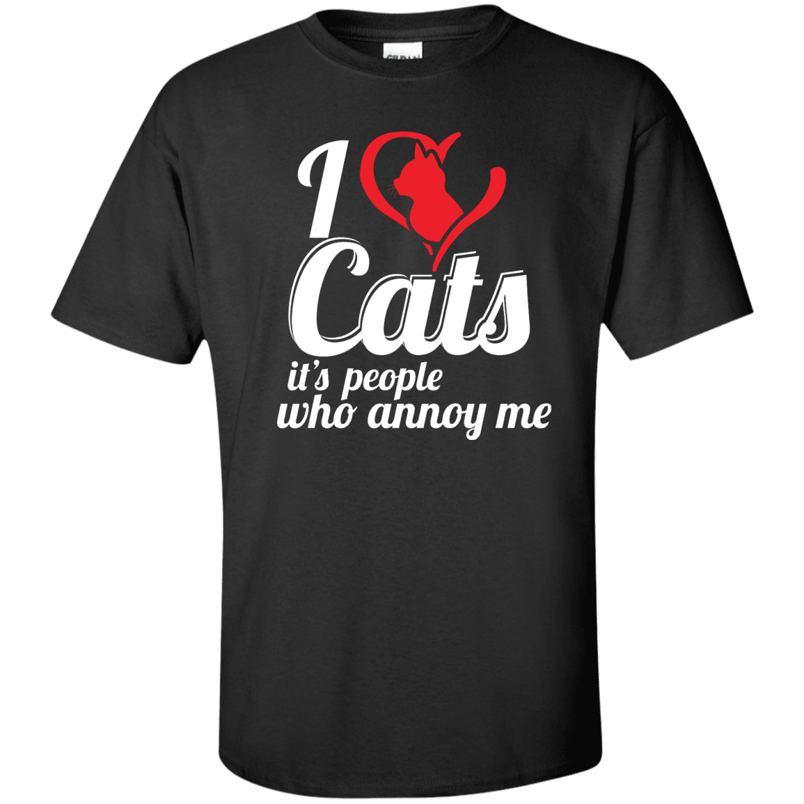 I Love Cats - T Shirt.