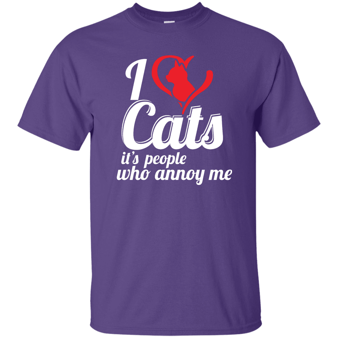 I Love Cats - T Shirt.