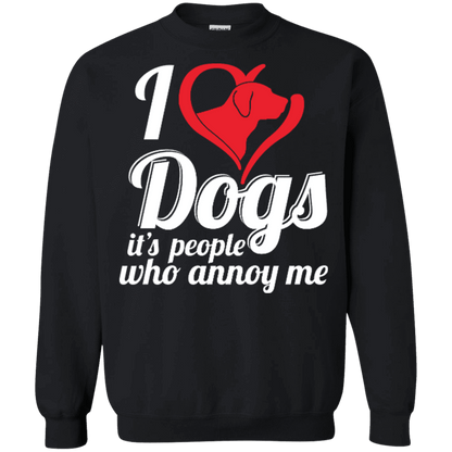 I Love Dogs - Sweatshirt.