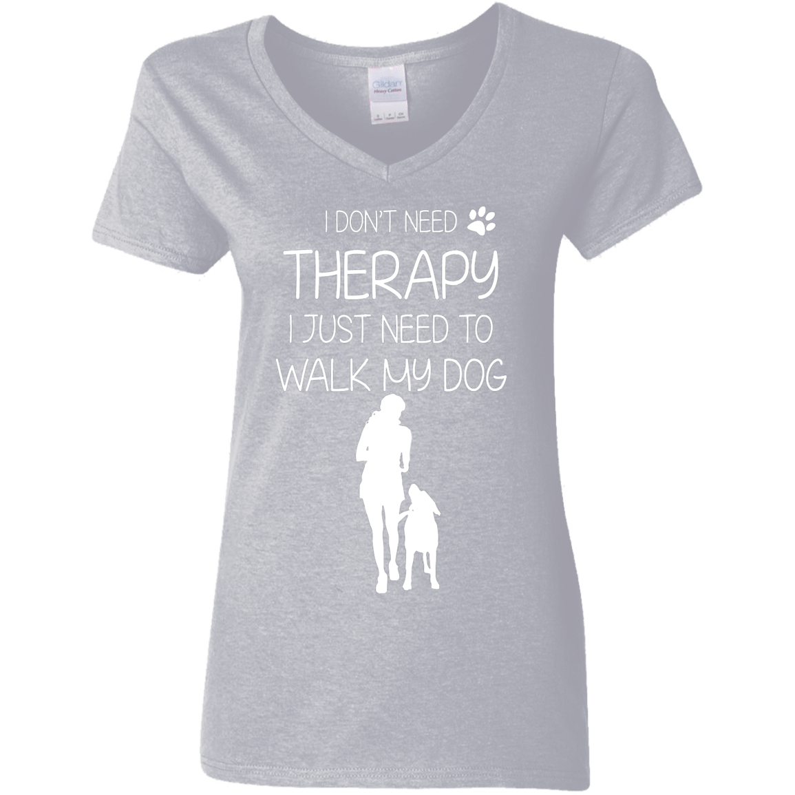 I Don't Need Therapy - Ladies V Neck.