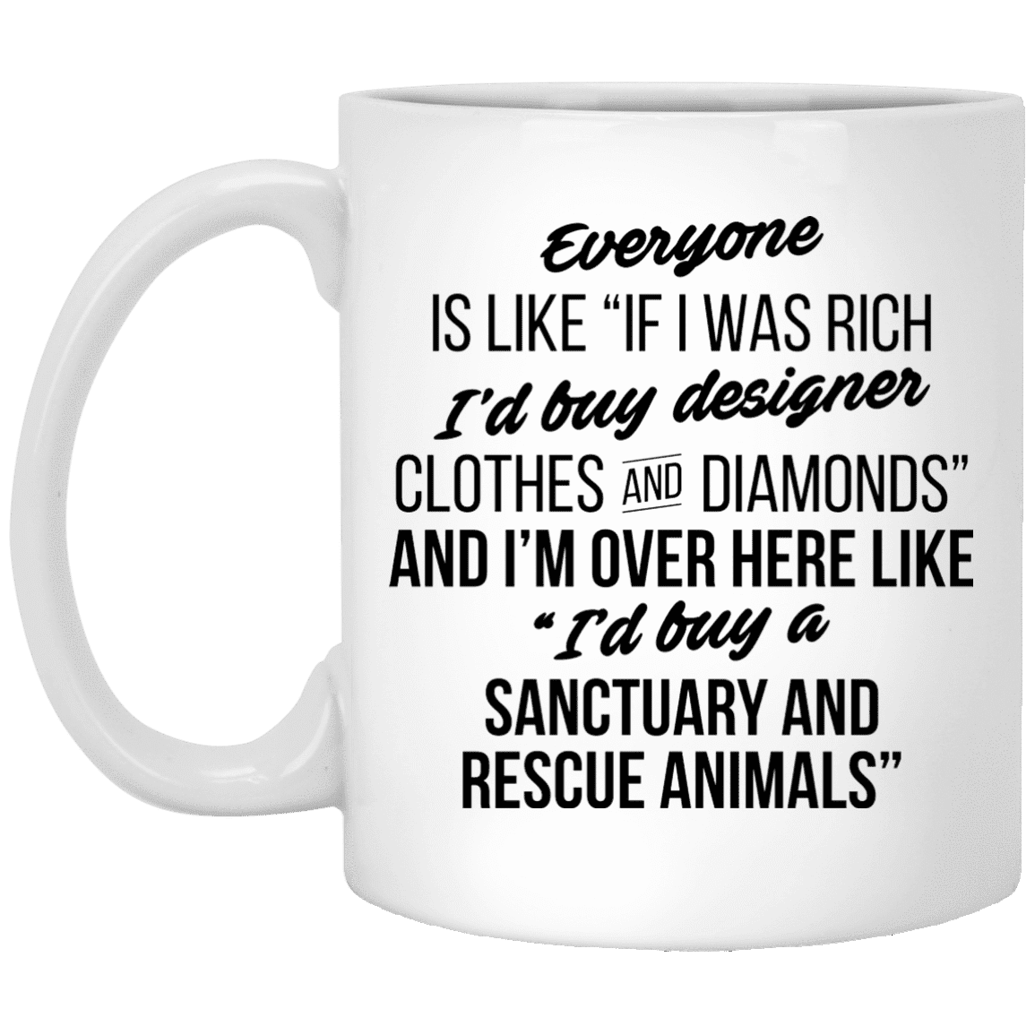 If I Was Rich - Mugs.
