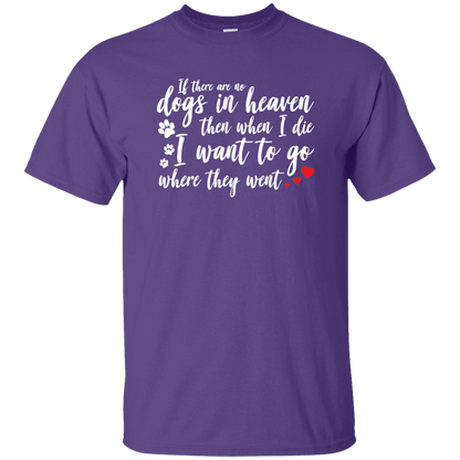 If There Are No Dogs In Heaven - T Shirt.