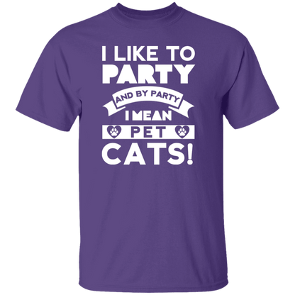 I Like To Party Cats - T Shirt.