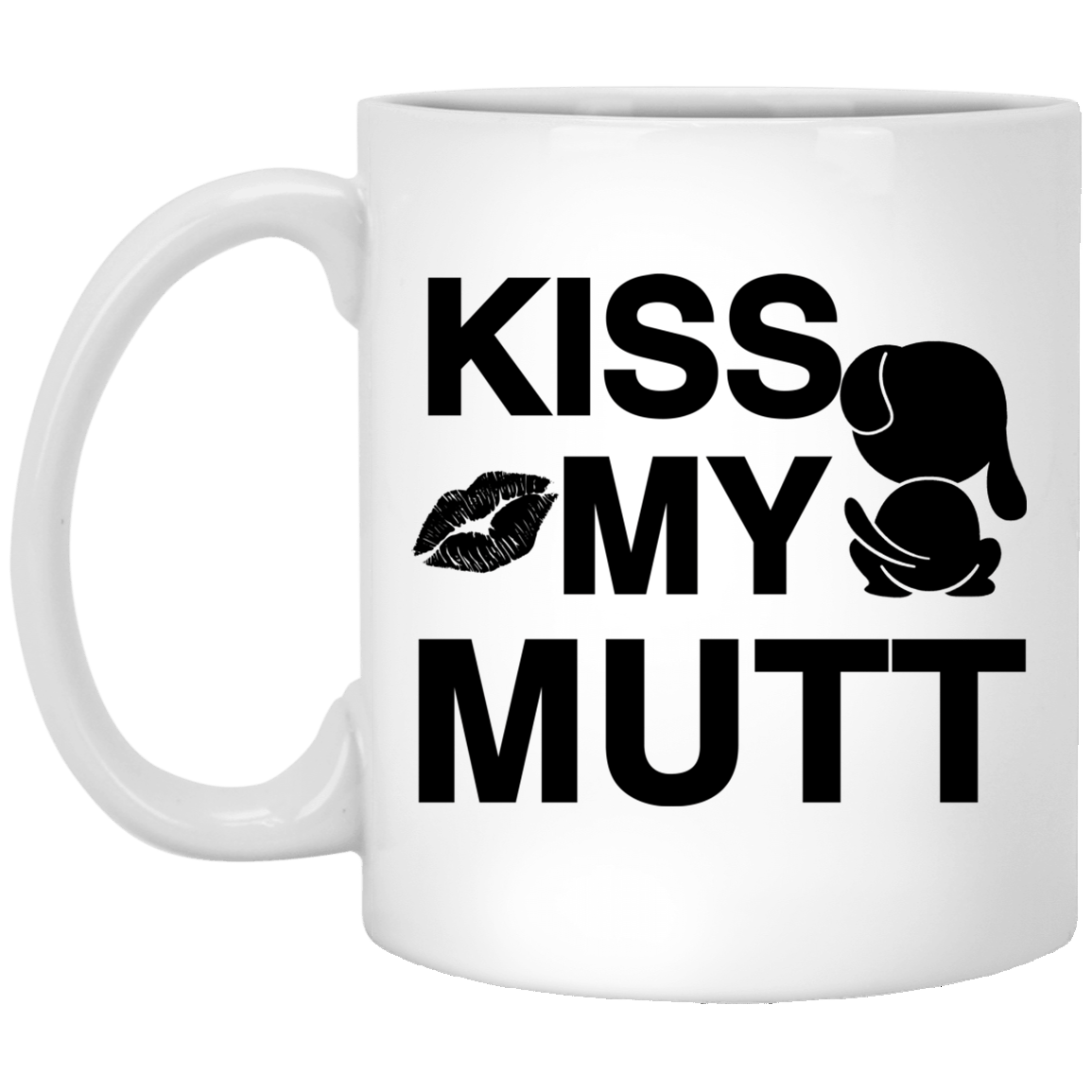 Kiss My Mutt - Mugs.