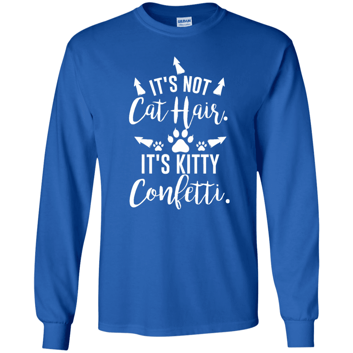 Kitty Confetti - Long Sleeve T Shirt – Rescuers Club