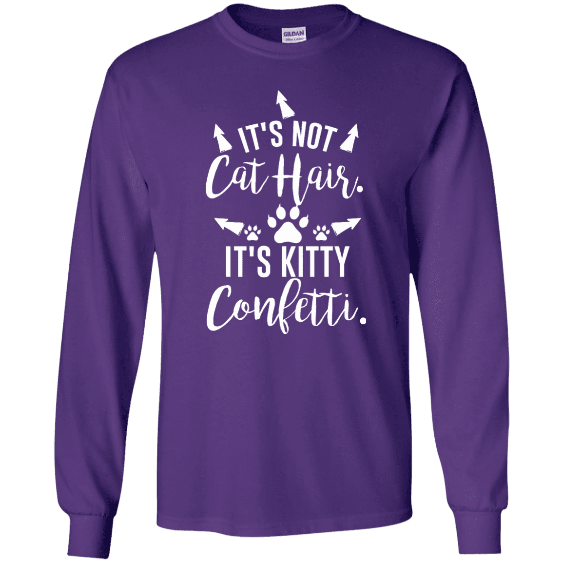Kitty Confetti - Long Sleeve T Shirt.