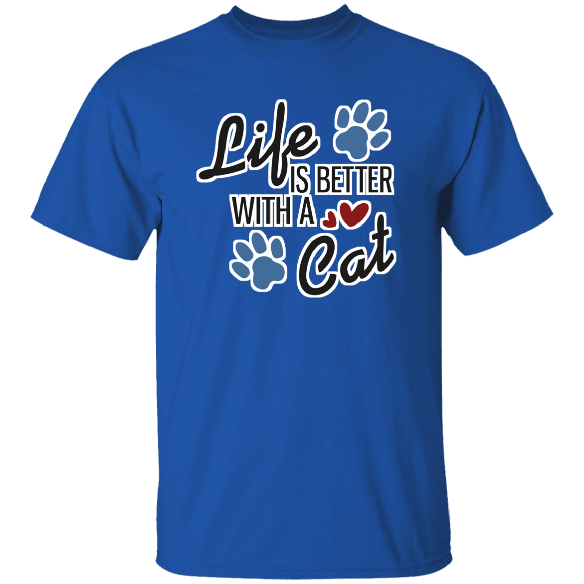 Life is Better with a Cat - Youth T-Shirt.