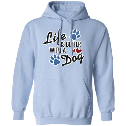 Life is Better with a Dog - Hoodie.