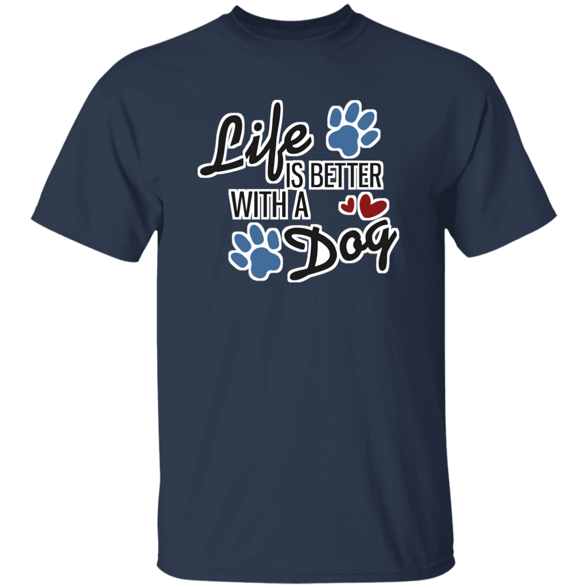 Life is Better with a Dog - Youth T-Shirt.