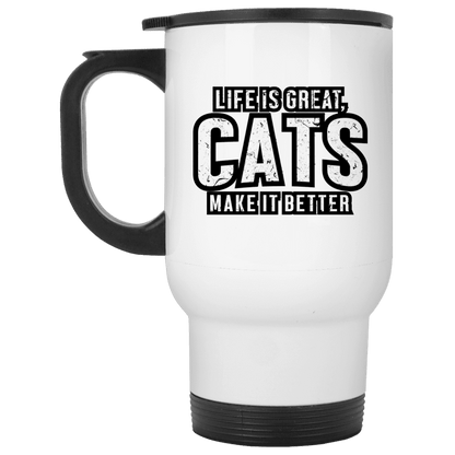 Life Is Great Cats - Mugs.