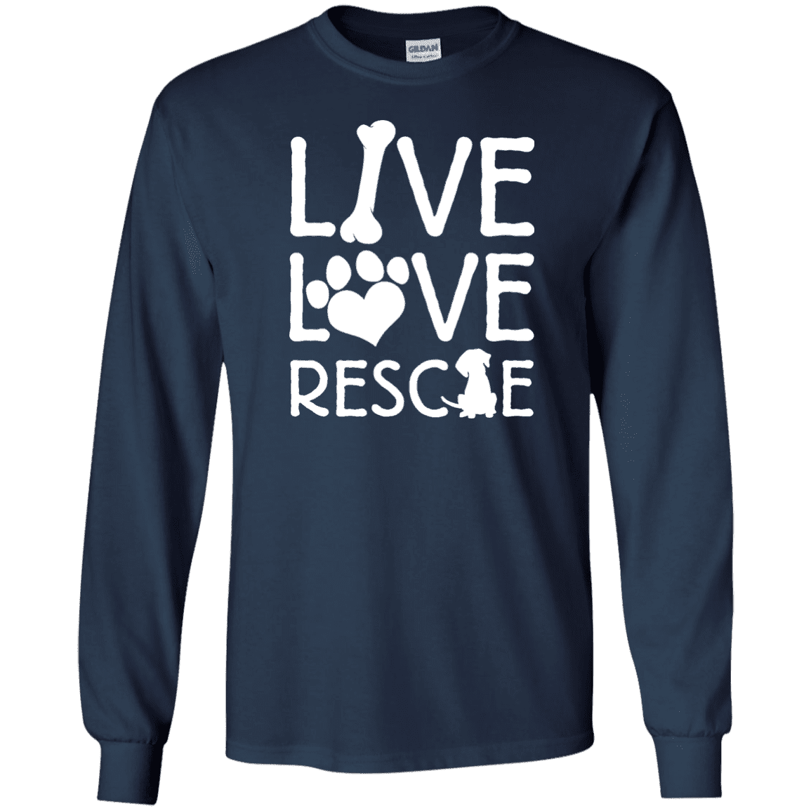 Live Love Rescue - Long Sleeve.