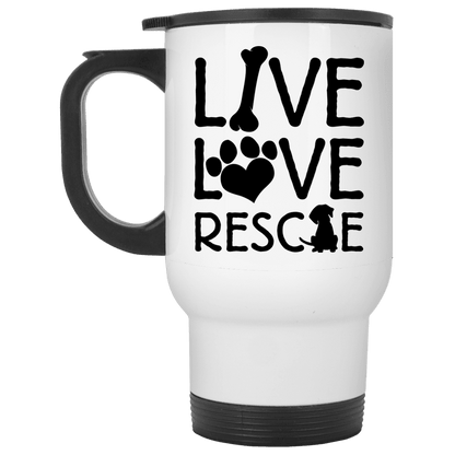 Live Love Rescue - Mugs.