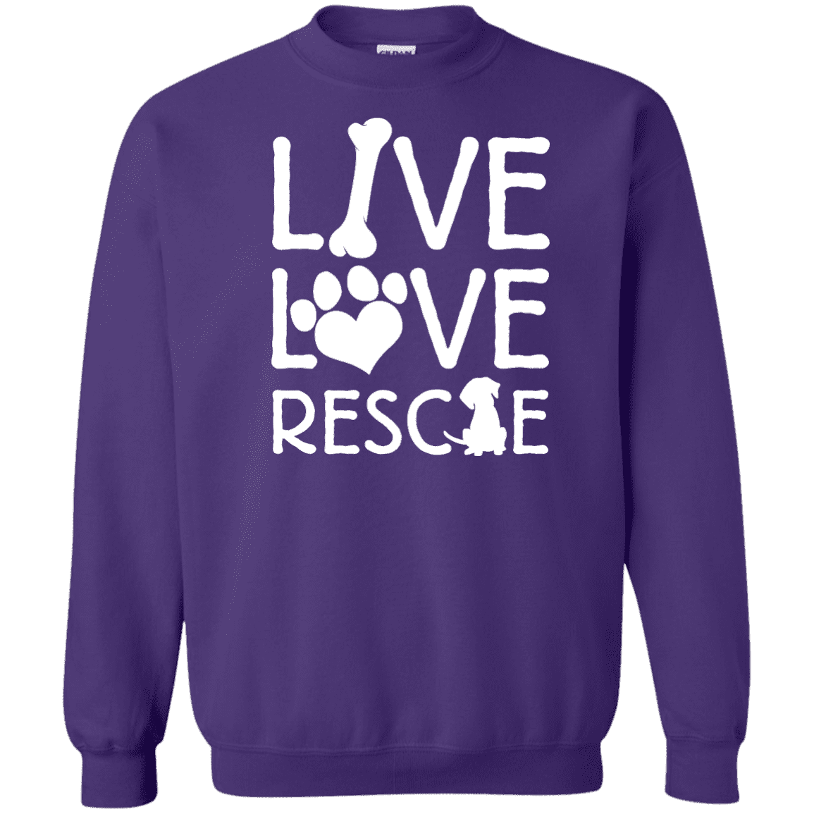 Live Love Rescue - Sweatshirt.