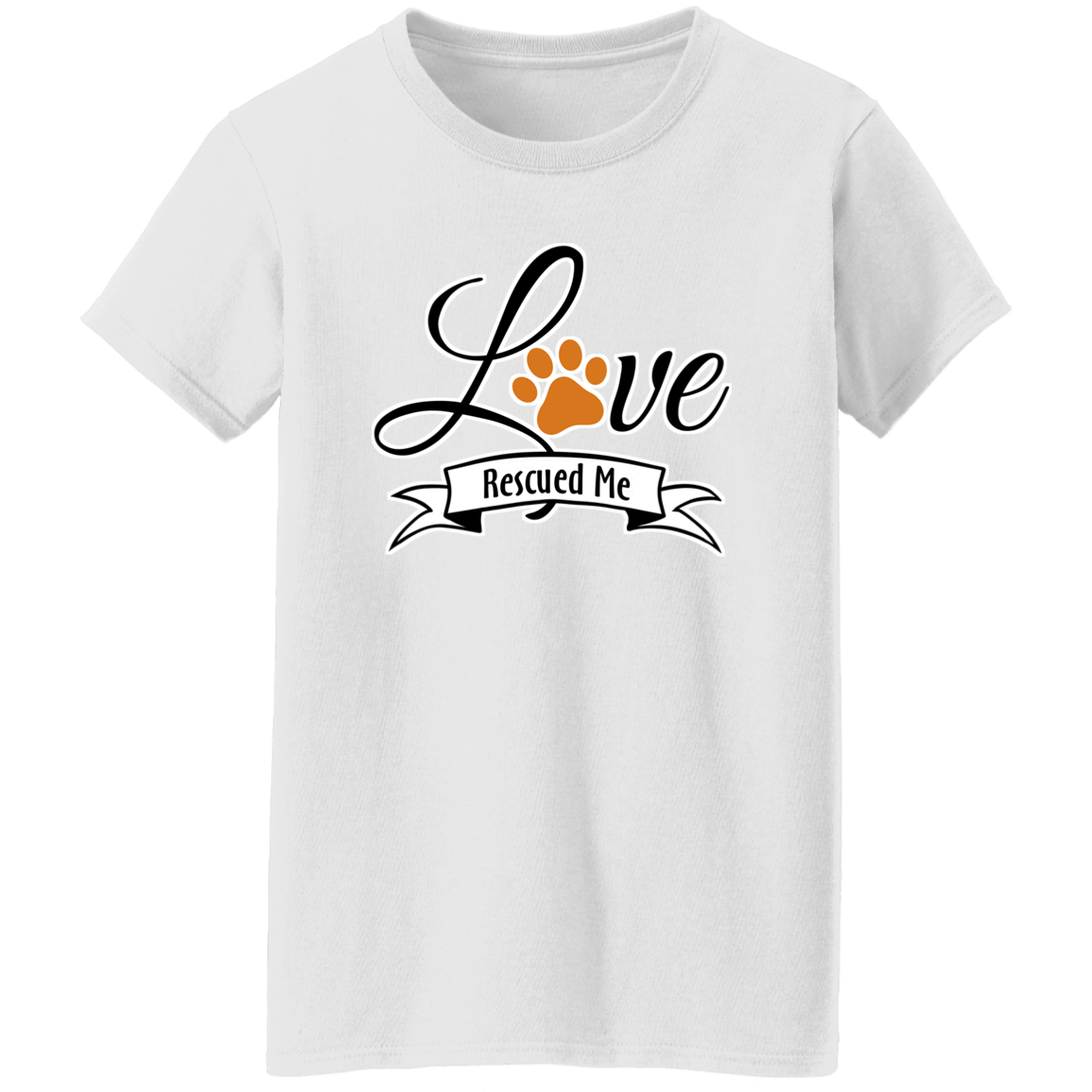 Love Rescued Me -  Ladies'  T-Shirt.