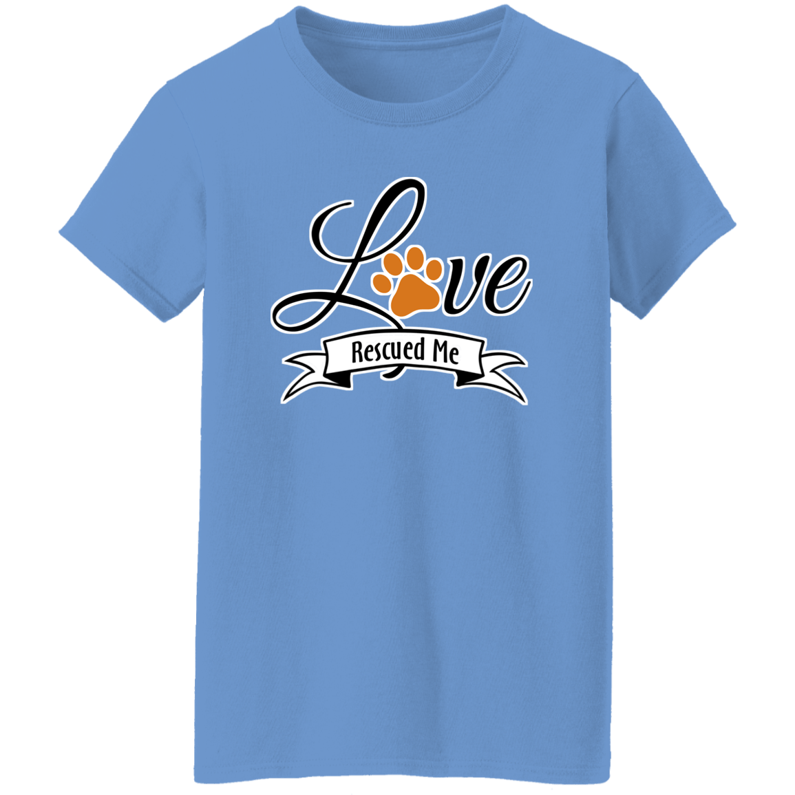 Love Rescued Me -  Ladies'  T-Shirt.