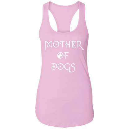 Mother Of Dogs - Ladies Racer Back Tank.