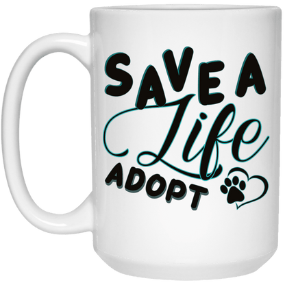 Save A Life Adopt - Mugs.