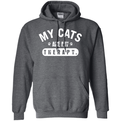 My Cats Are My Therapy - Hoodie.