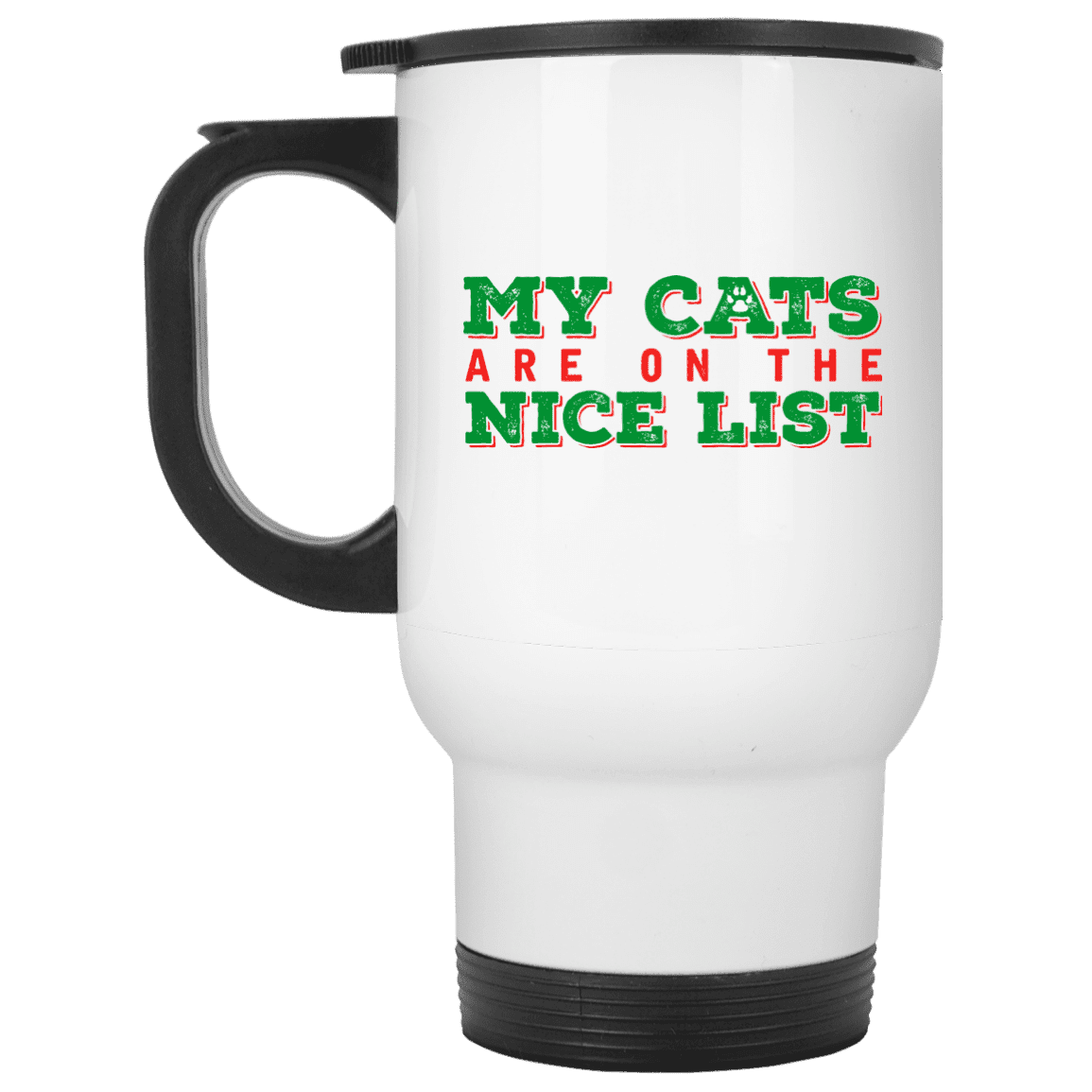My Cats Are On The Nice List - Mugs.