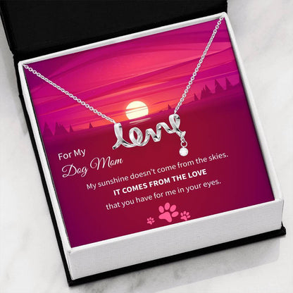 My Sunshine - Scripted Love Necklace.