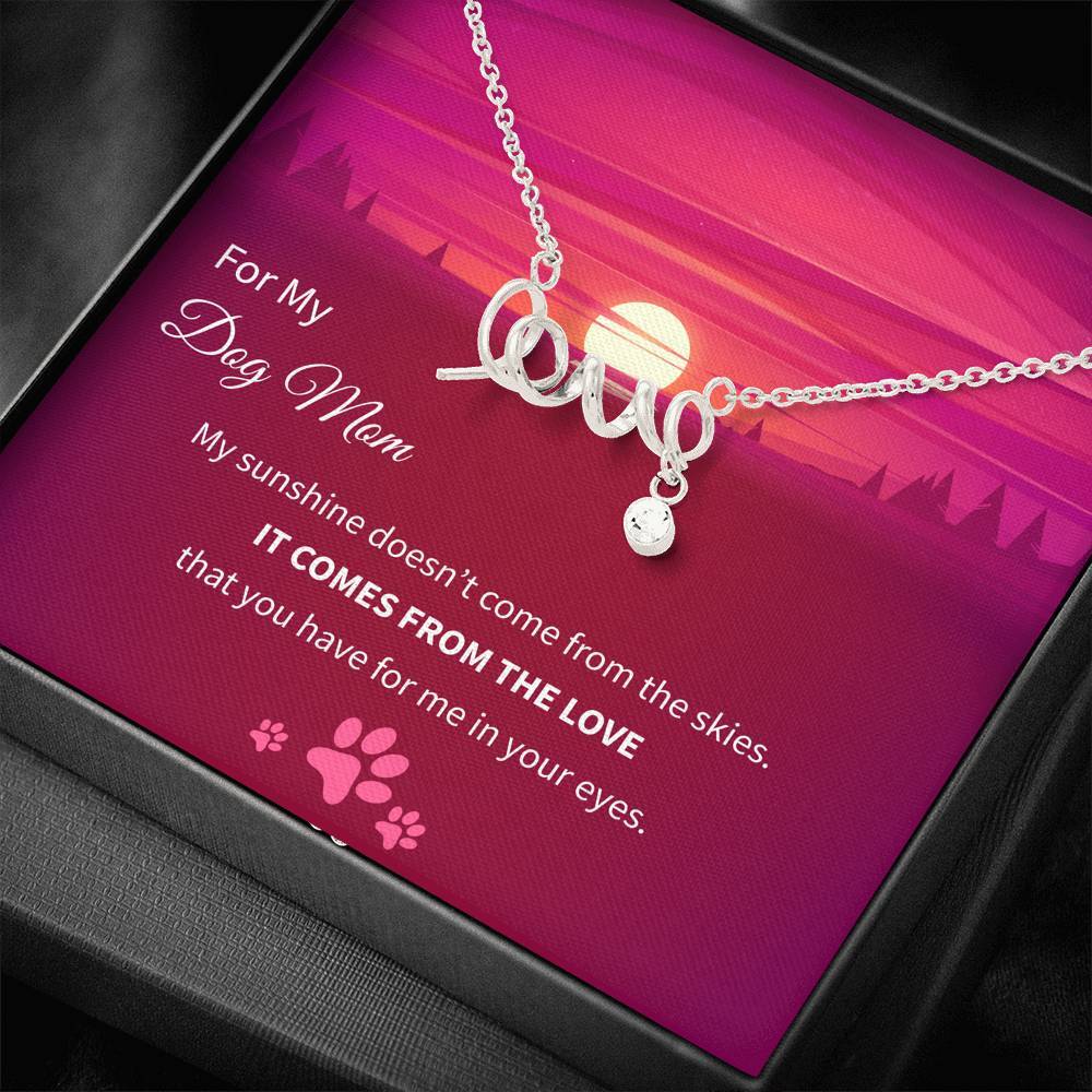 My Sunshine - Scripted Love Necklace.