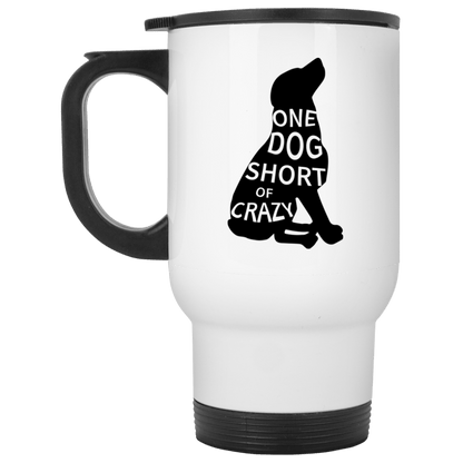 One Dog Short Of Crazy - Mugs.