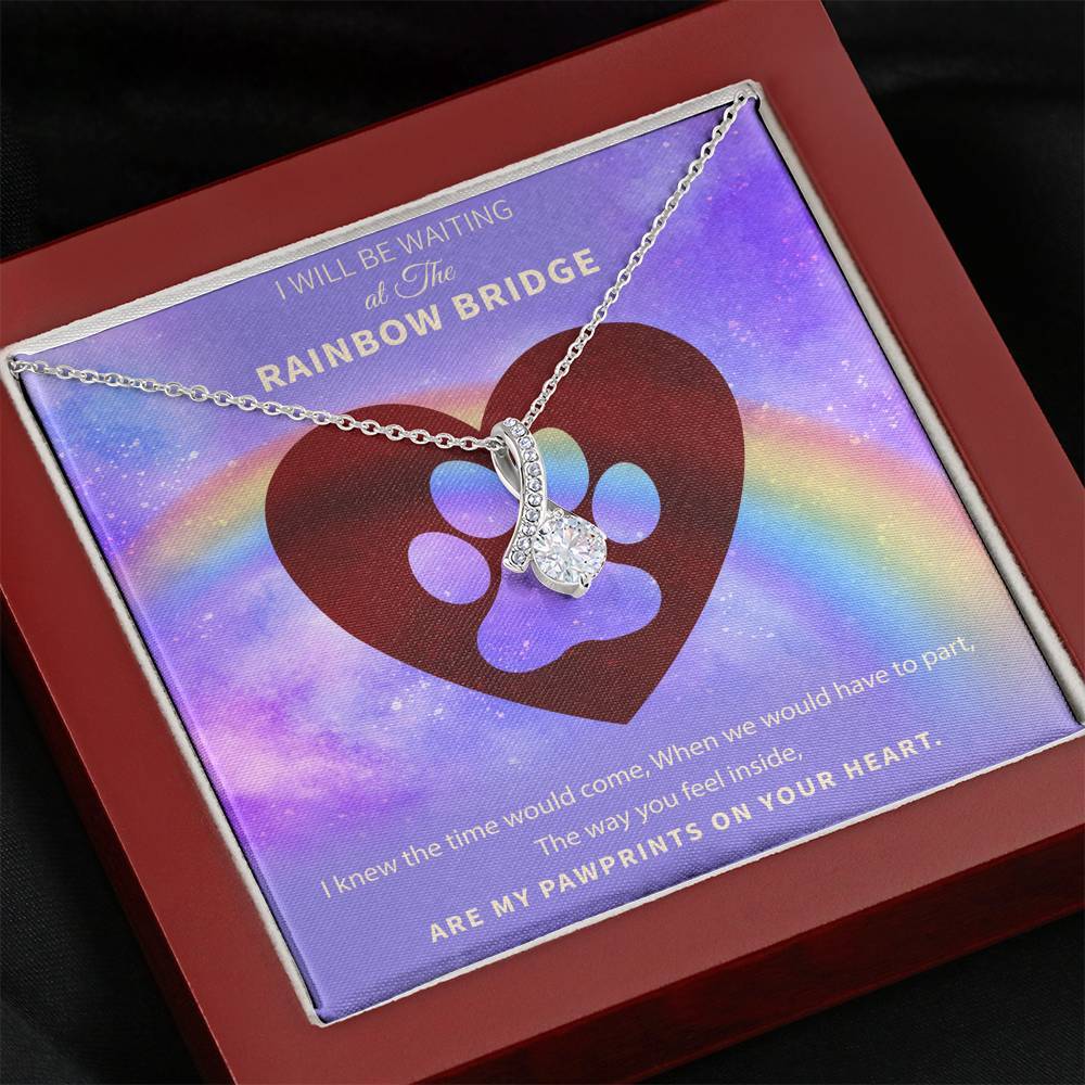 Pawprints On Your Heart - Alluring Beauty Necklace.