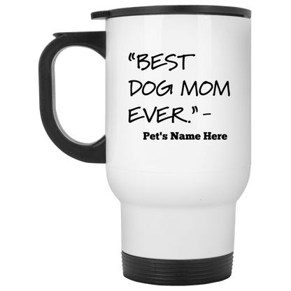 Personalized Best Dog Mom Ever - Mugs.