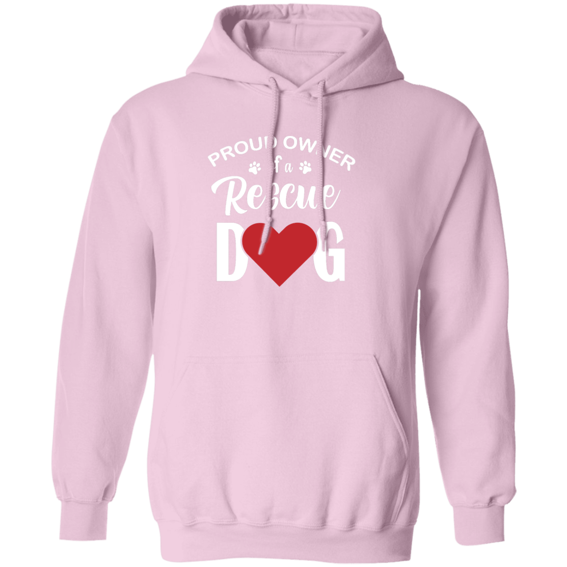 Proud Owner Of A Rescue Dog - Hoodie.