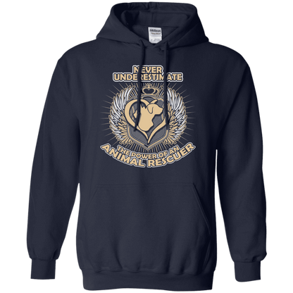 Power Of An Animal Rescuer - Hoodie.