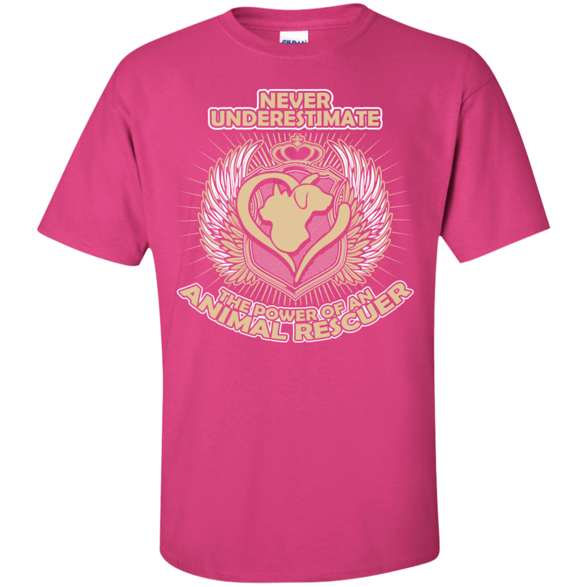 Power Of An Animal Rescuer - T Shirt.