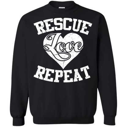 Rescue Love Repeat - Sweatshirt.