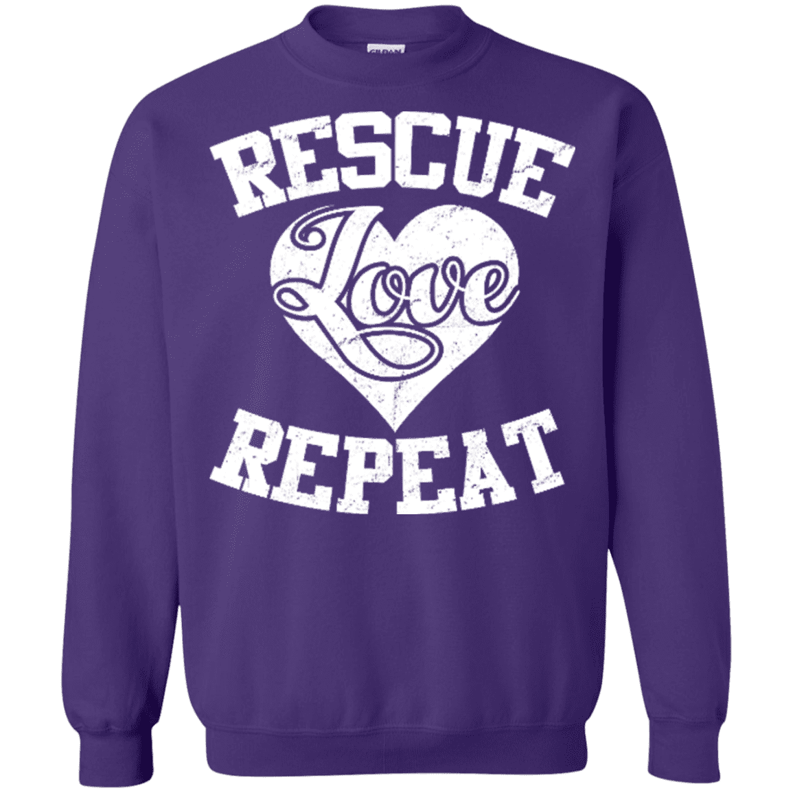 Rescue Love Repeat - Sweatshirt.
