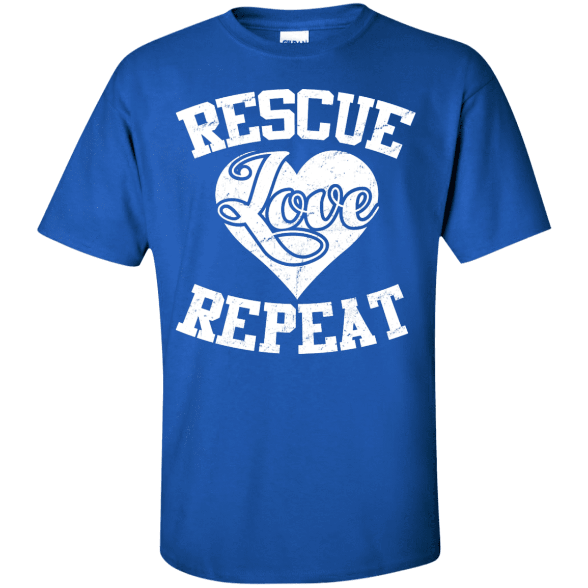 Rescue Love Repeat - T Shirt.