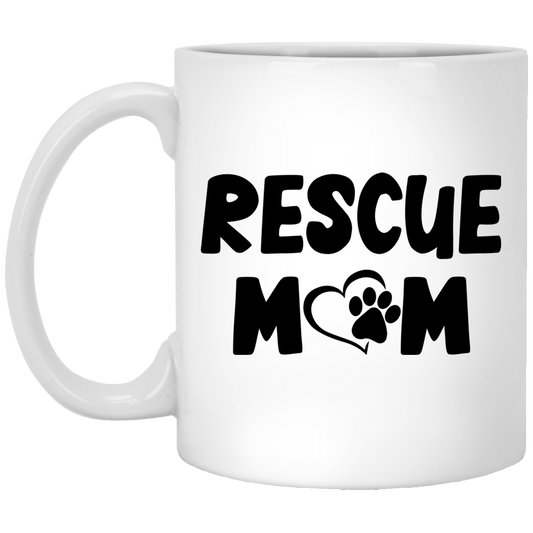 Rescue Mom - Mugs.