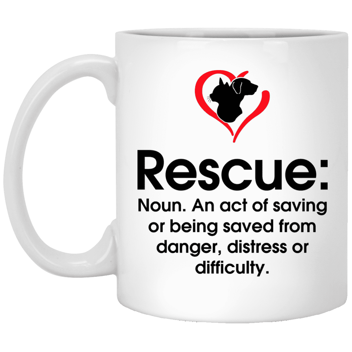 Rescue Noun - Mugs.