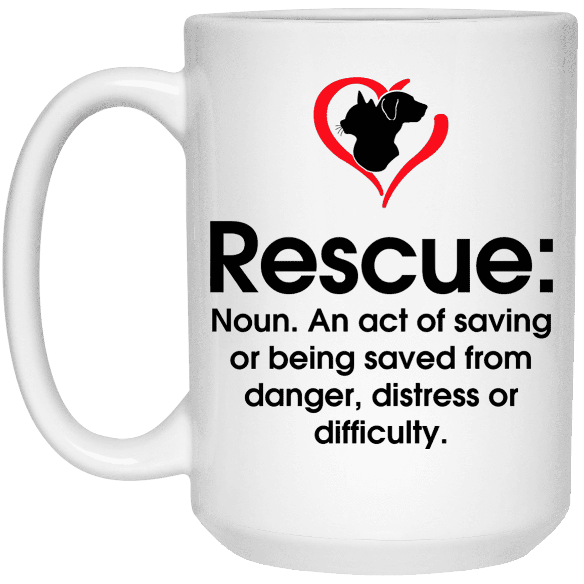 Rescue Noun - Mugs.