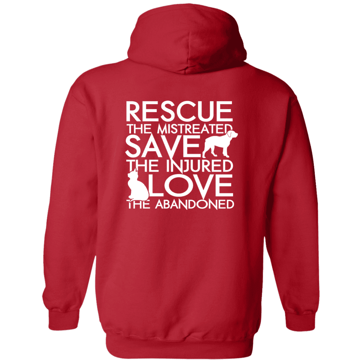 Rescue Save Love - Hoodie.