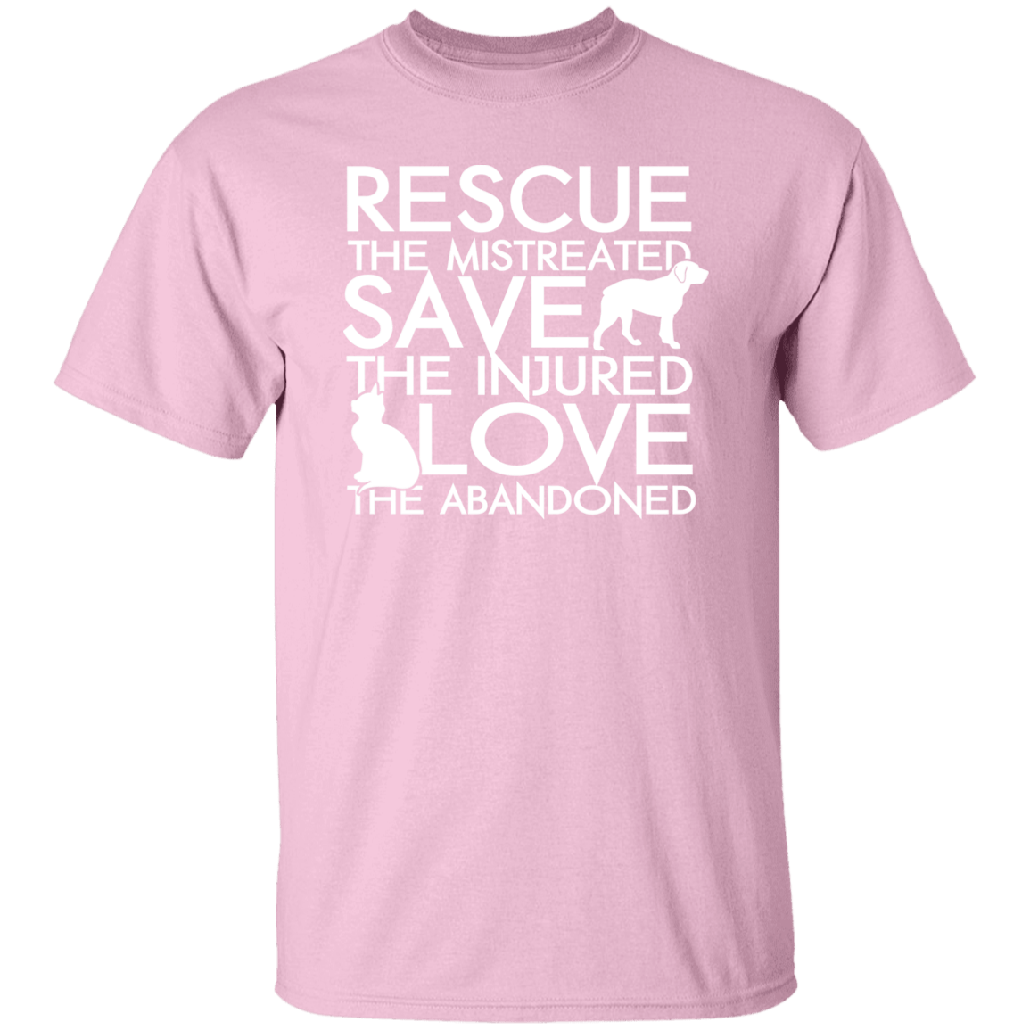 Rescue Save Love - T-Shirt.