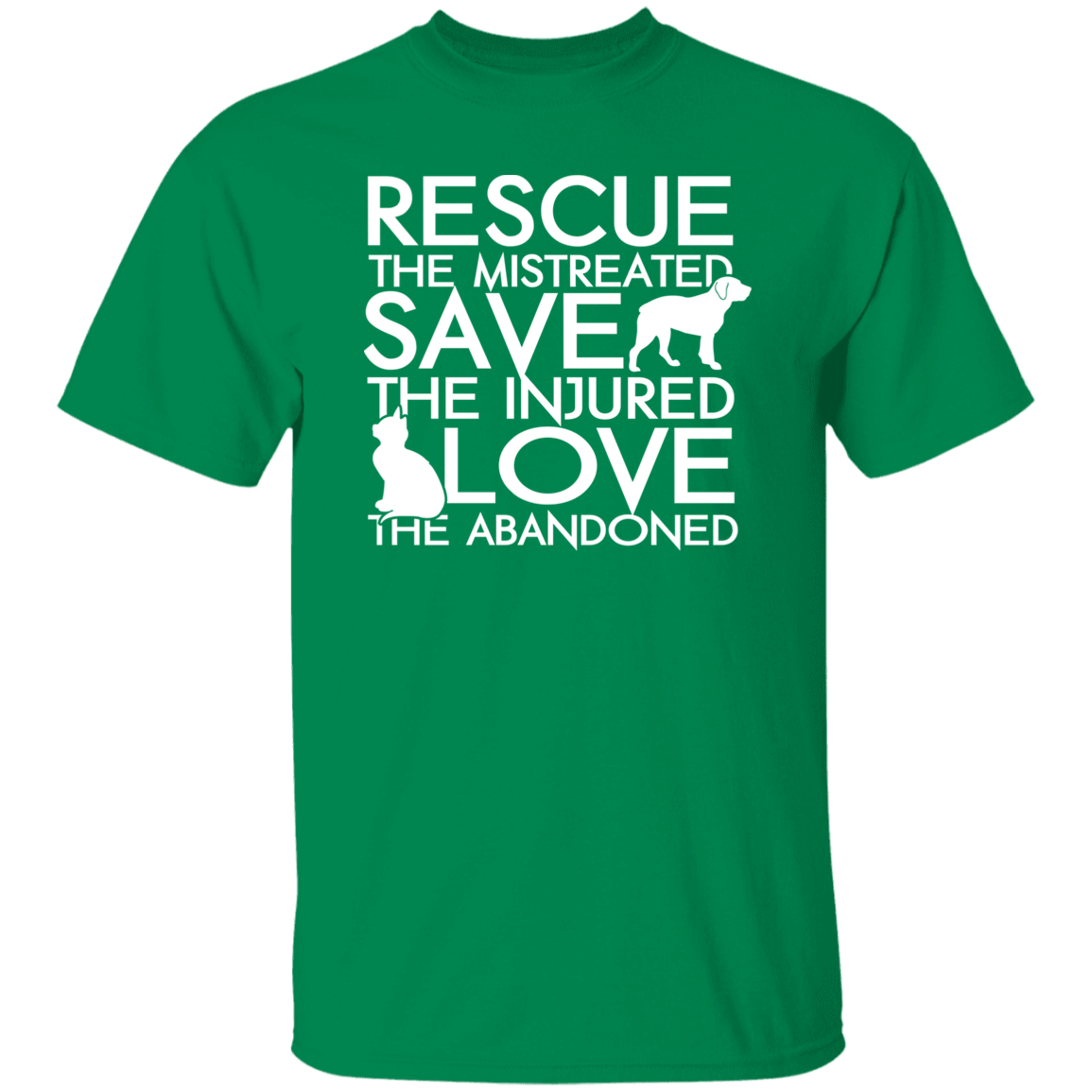 Rescue Save Love - T-Shirt.
