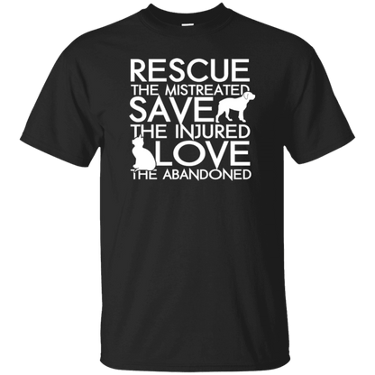 Rescue Save Love - Youth T Shirt.