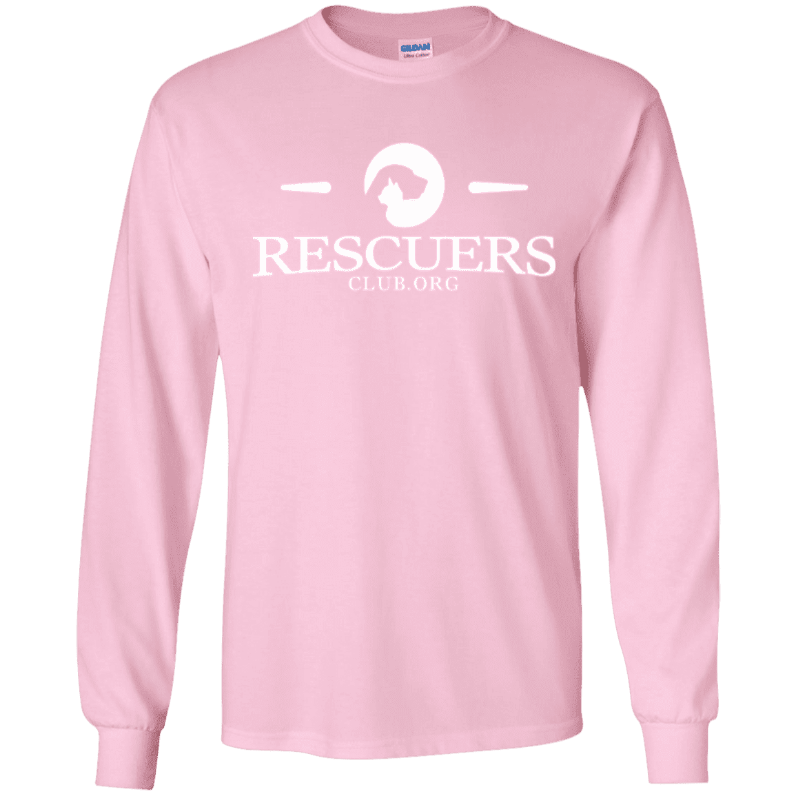 Rescuers Club Official Logo - Long Sleeve T Shirt.