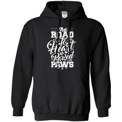 Road to My Heart Paved With Paws - Hoodie.
