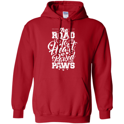 Road to My Heart Paved With Paws - Hoodie.