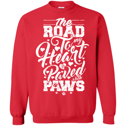 Road To My Heart Paved With Paws - Sweatshirt.