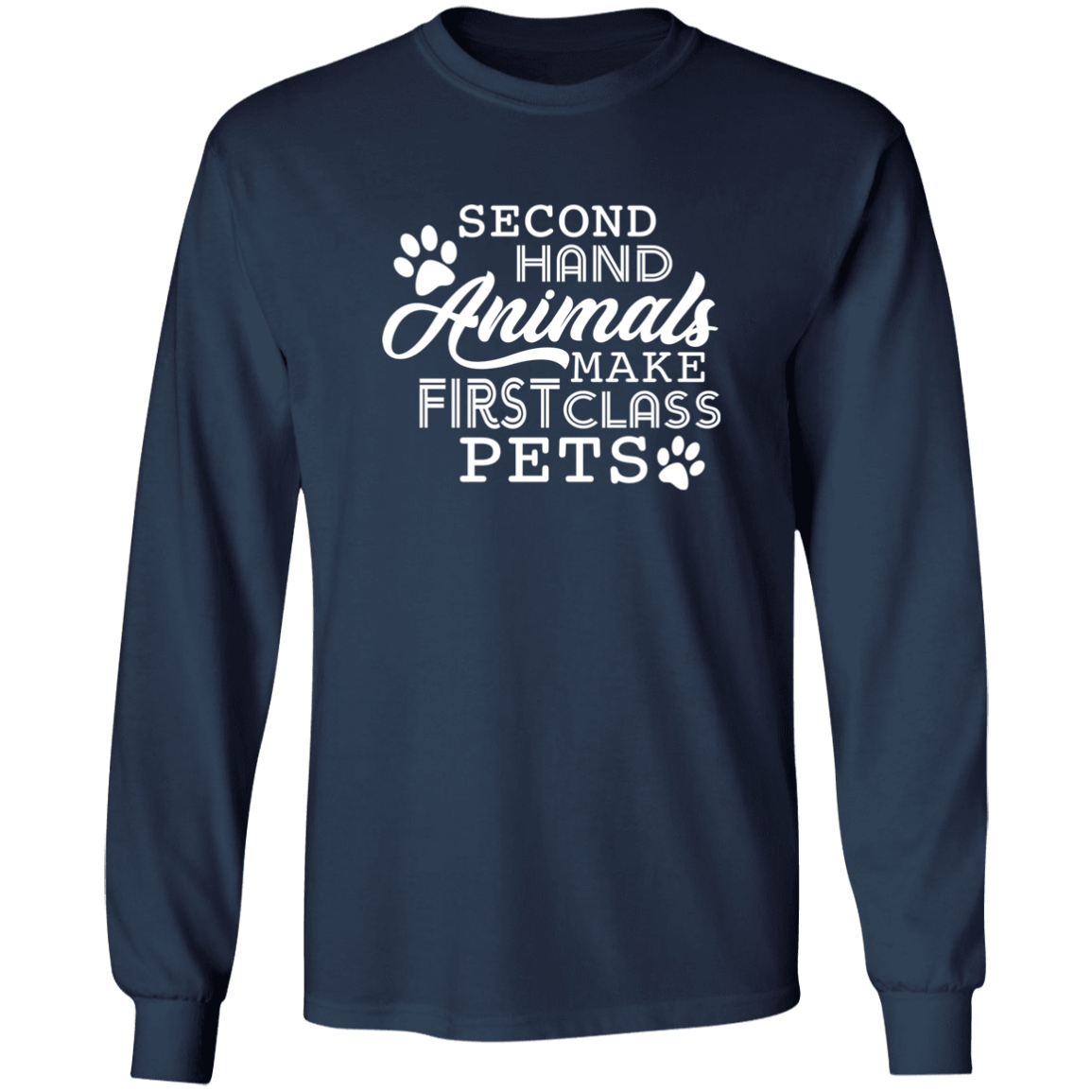 Second Hand Animals - Long Sleeve T Shirt.